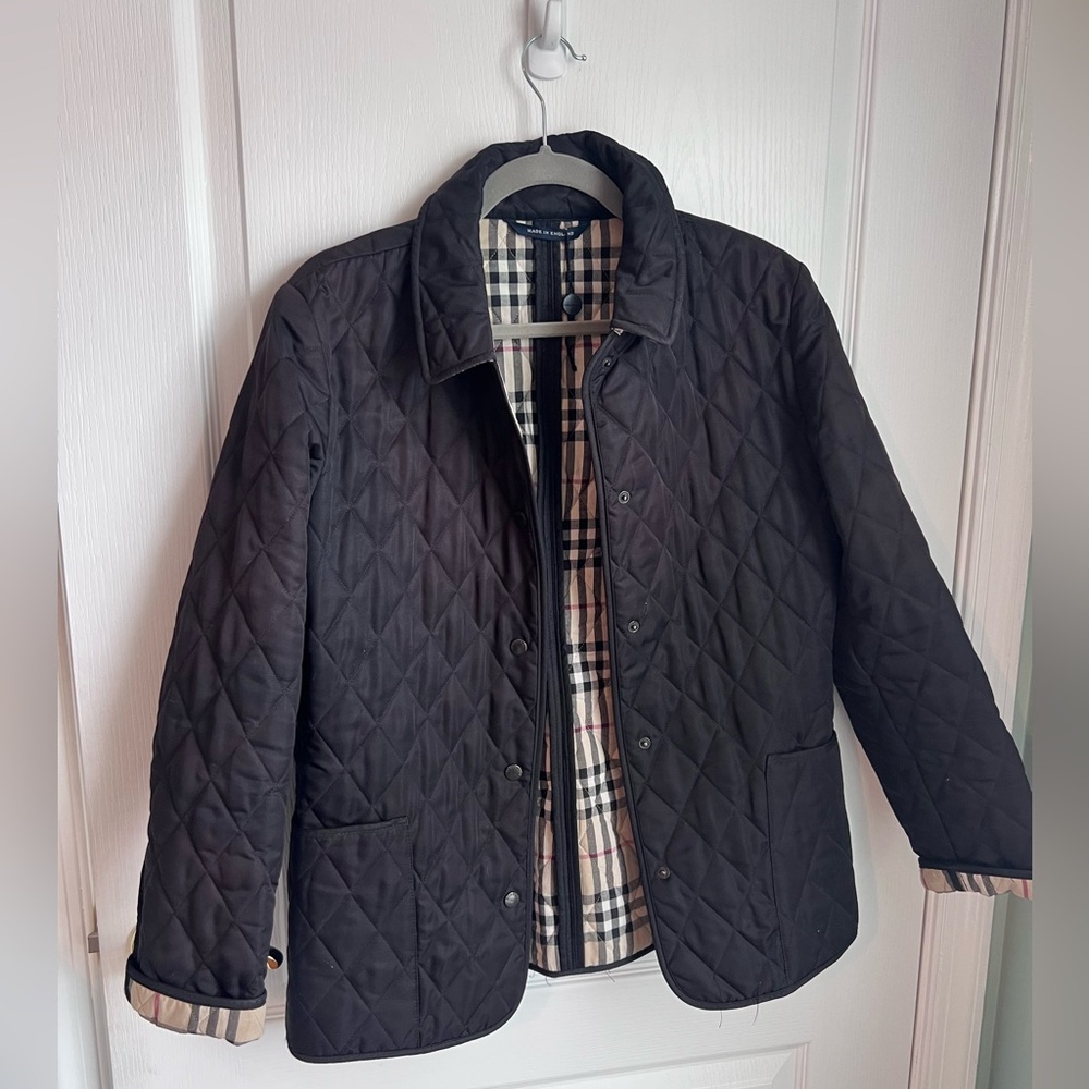 NWOT Burberry Quilted Jacket M